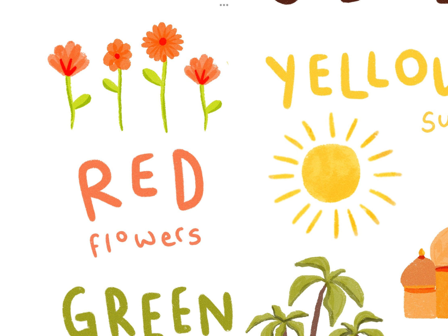 Colors of Islam | Islamic Kids Print | Children's Wall Art | Islamic Nursery Decor