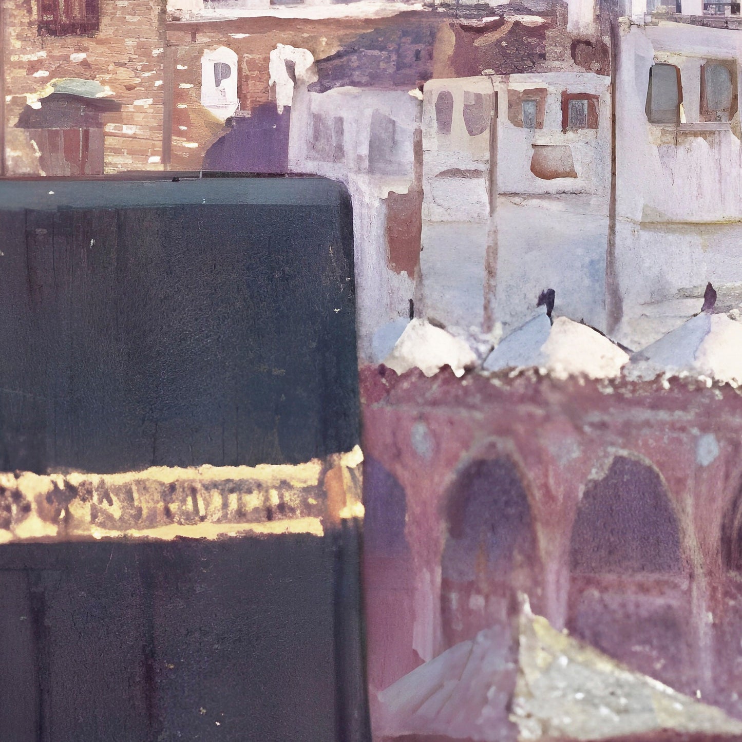 Vintage Islamic collection artwork for walls