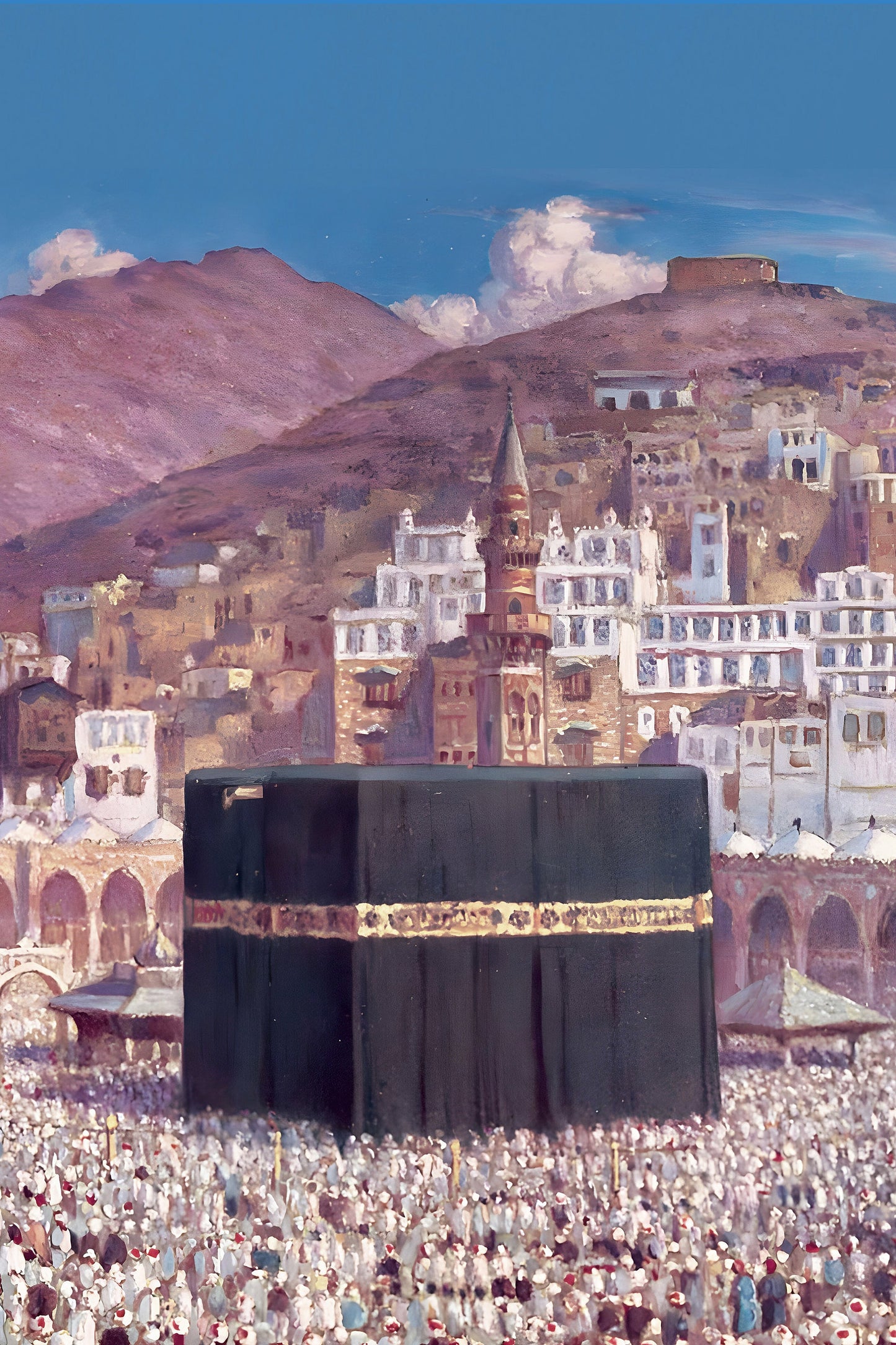Ready to hang Islamic wall print