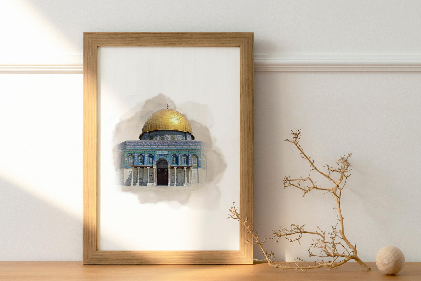 Ramadan gift themed Islamic wall art print