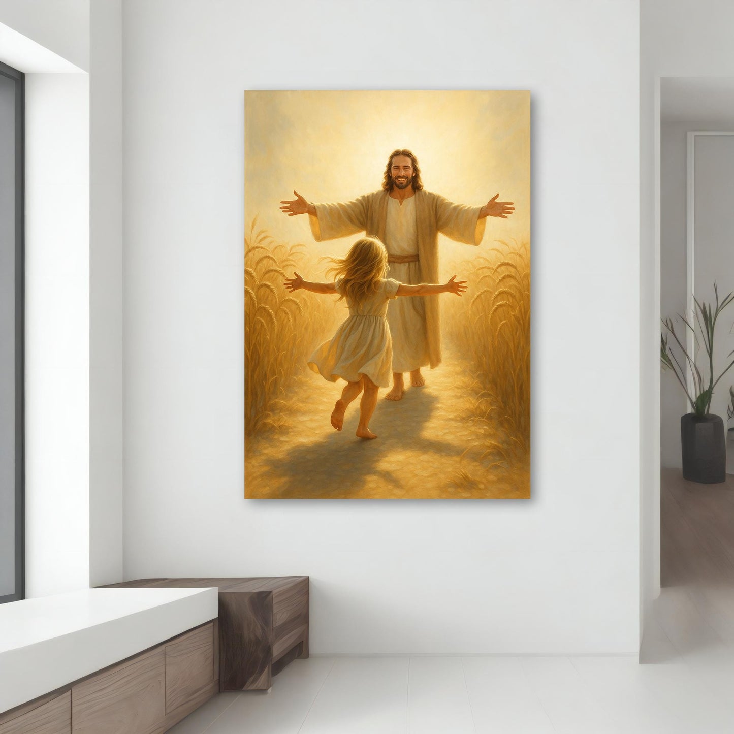 Religious wall art gift idea for faith and family homes