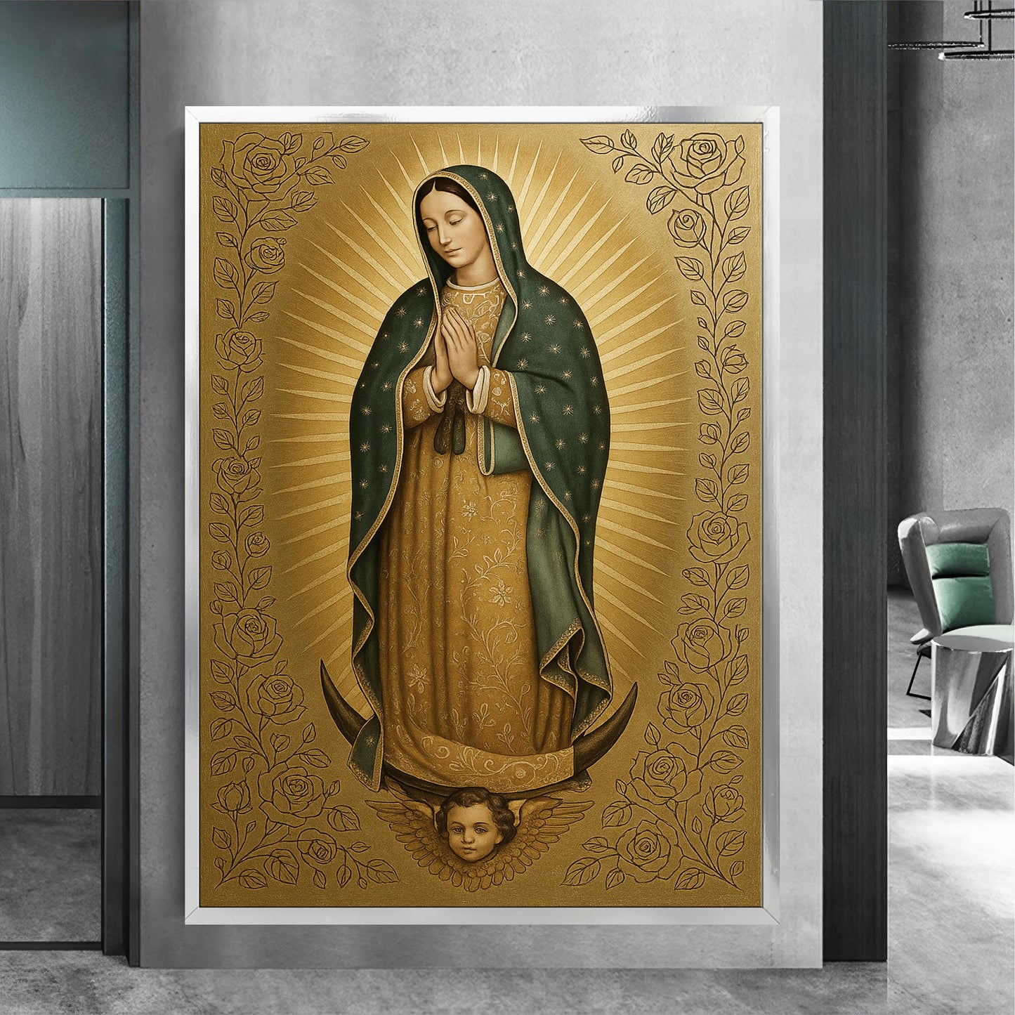 Catholic gift idea - Virgin of Guadalupe wall decor