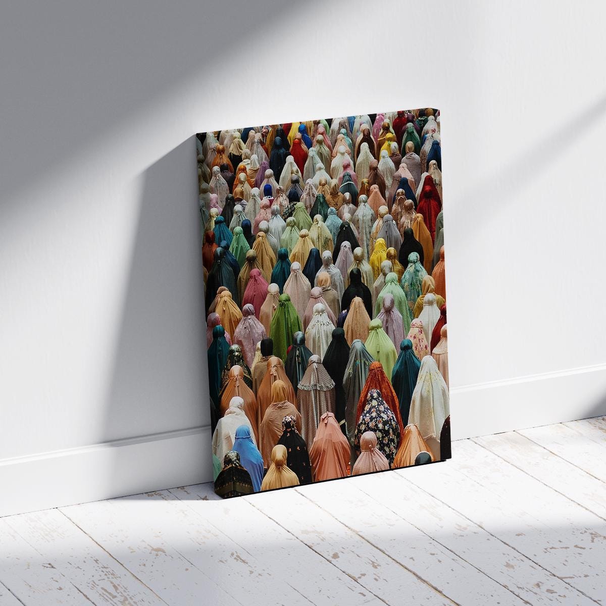 Unity and diversity motif in Abstract Islamic collection wall art