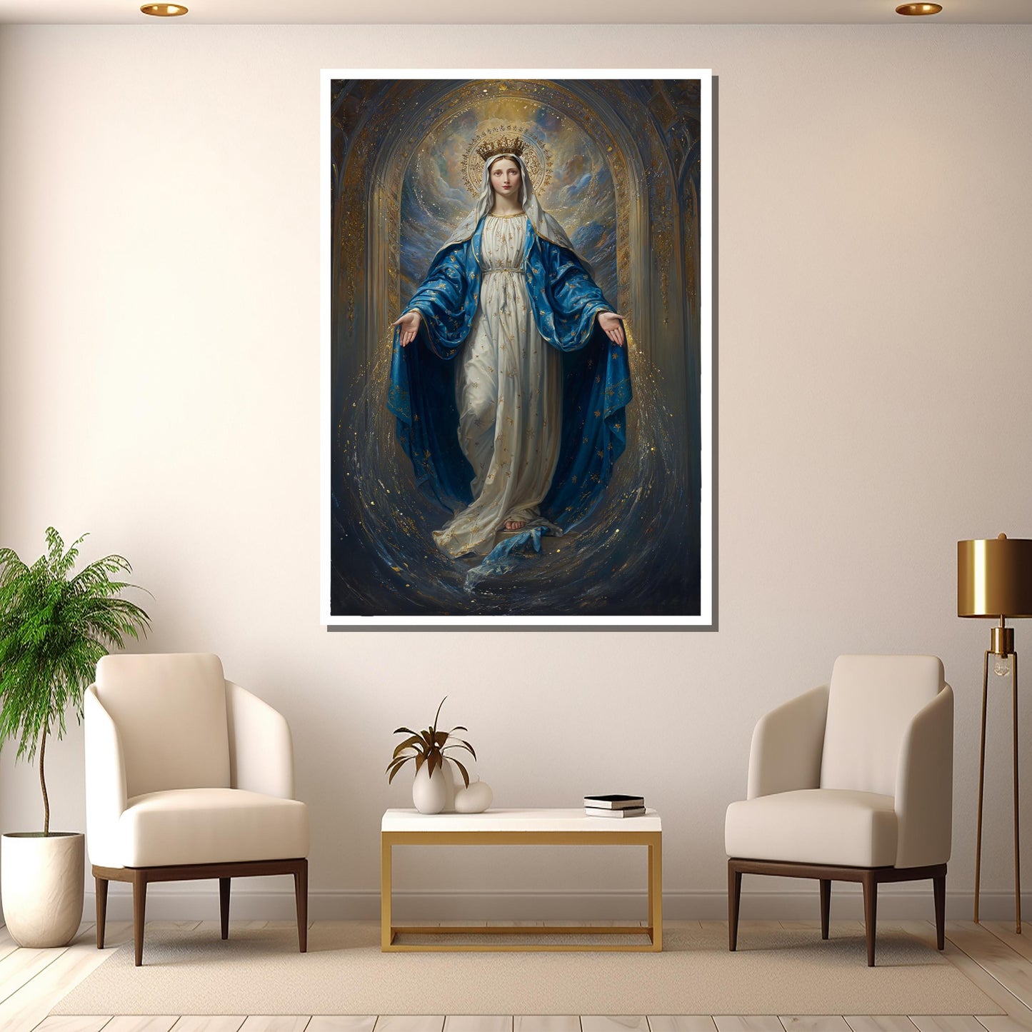 Religious wall art suitable for home or chapel