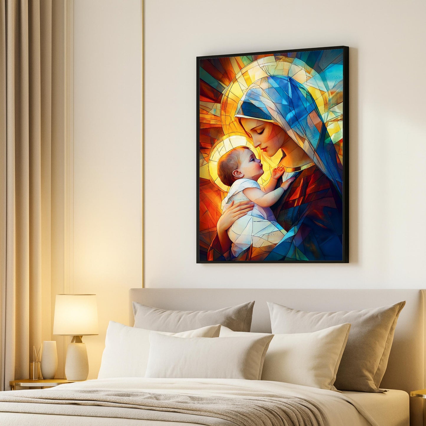 Religious wall art print ready to frame and display