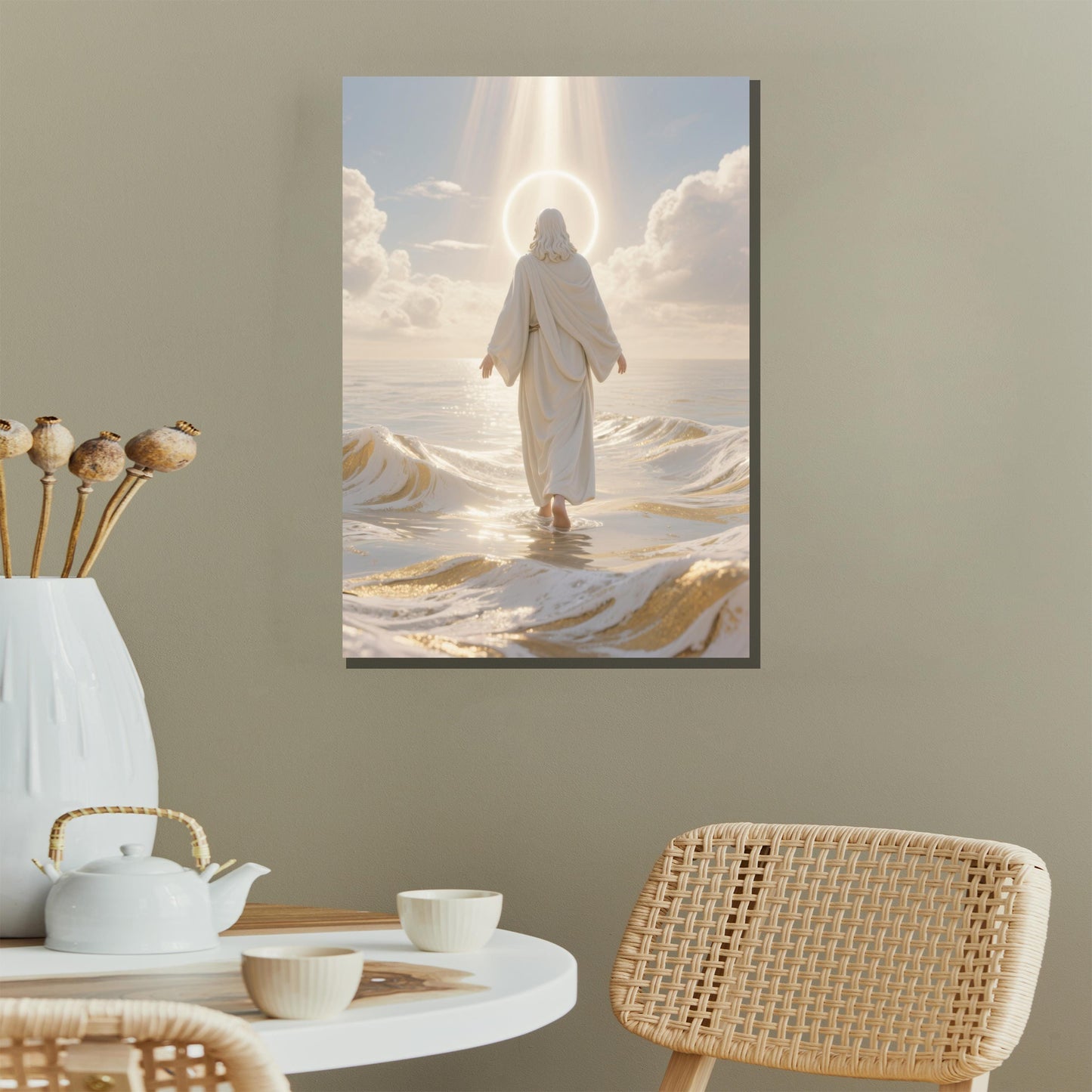 Religious wall art for home interior