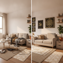 Small Apartment Muslim Home Design: Maximize Space with Multi-Functional Islamic Wall Art & Clever Decor