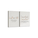 Ease & Soul | Quran Verses Wall Art | Modern Islamic Home Decor
