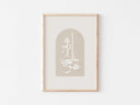 Islamic Calligraphy Wall Art Poster - Quranic Quote Modern Islamic Decor