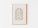 Minimal Islamic Wall Art Set of 3 Prints - Arabic Calligraphy Posters
