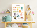 Colors of Islam | Islamic Kids Print | Children's Wall Art | Islamic Nursery Decor