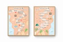 The Prophet's Path Ô∑∫ | Seerah Print | Children's Islamic Print | Islamic Art | Islamic Educational Art | Islamic Gift
