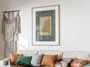 Vintage Islamic wall art with framed design
