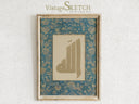 Arabic calligraphy Allah art for living room