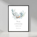 Wall art displayed with modern framing and soft lighting