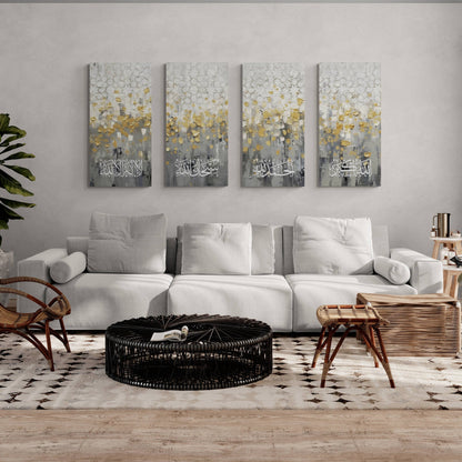 Modern Islamic Art - Tasbih e Fatema - Original Arabic Calligraphy