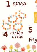 Numbers Islamic Kids Print | Children's Wall Art | Islamic Nursery Decor