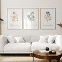 Dhikr Set Minimal Wall Art Arabic Calligraphy