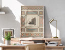 Vintage Allah Calligraphy - Islamic Wall Art & Muslim Decor