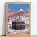 Vintage Kaaba in Mekka wall art - main design