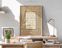 Muslim wedding gift wall art - Kalima script