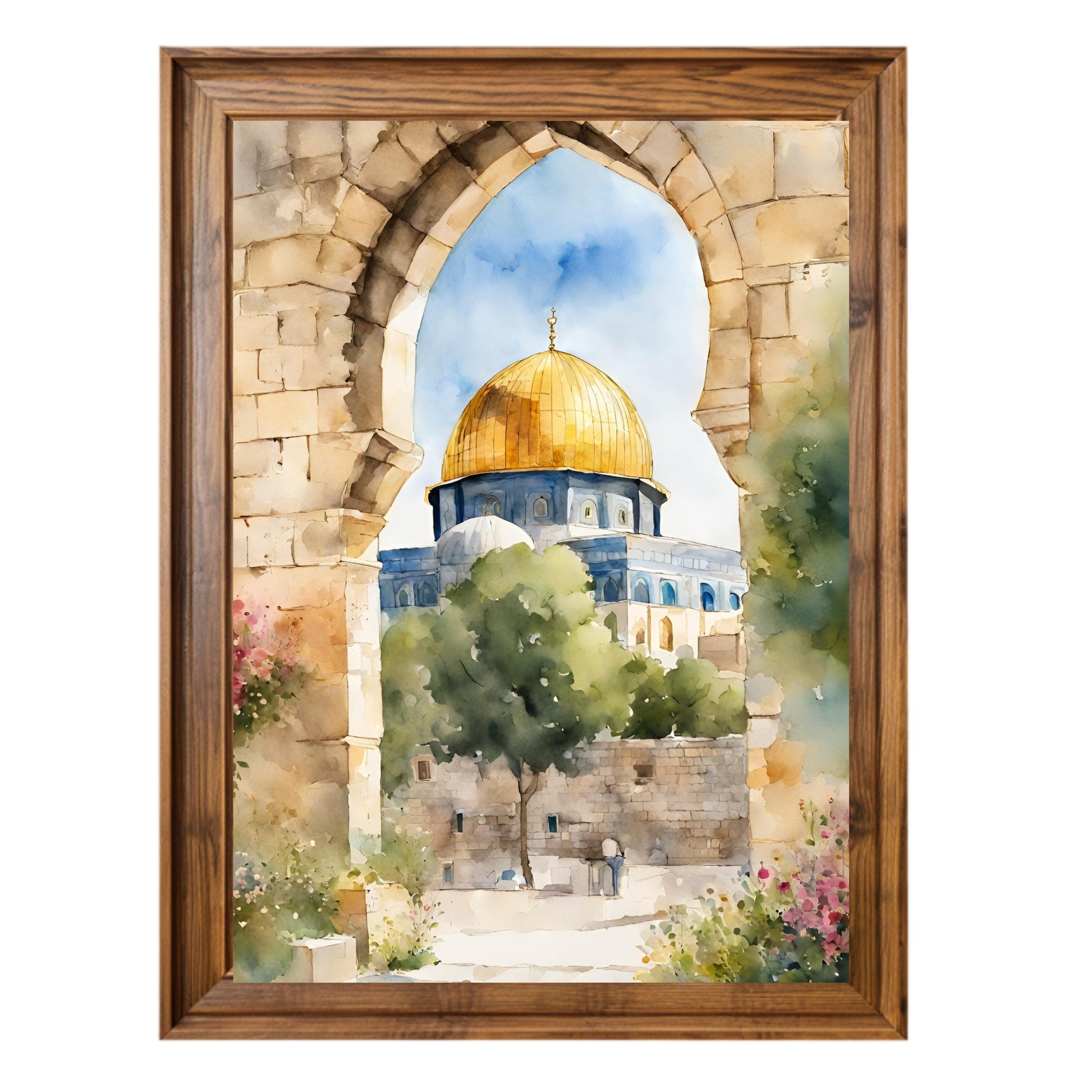 Premium stock art print with fade-resistant inks