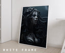 Elegant Greek mythology wall art featuring Medusa for home decor