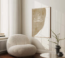 Set of two Islamic calligraphy prints ready for wall display