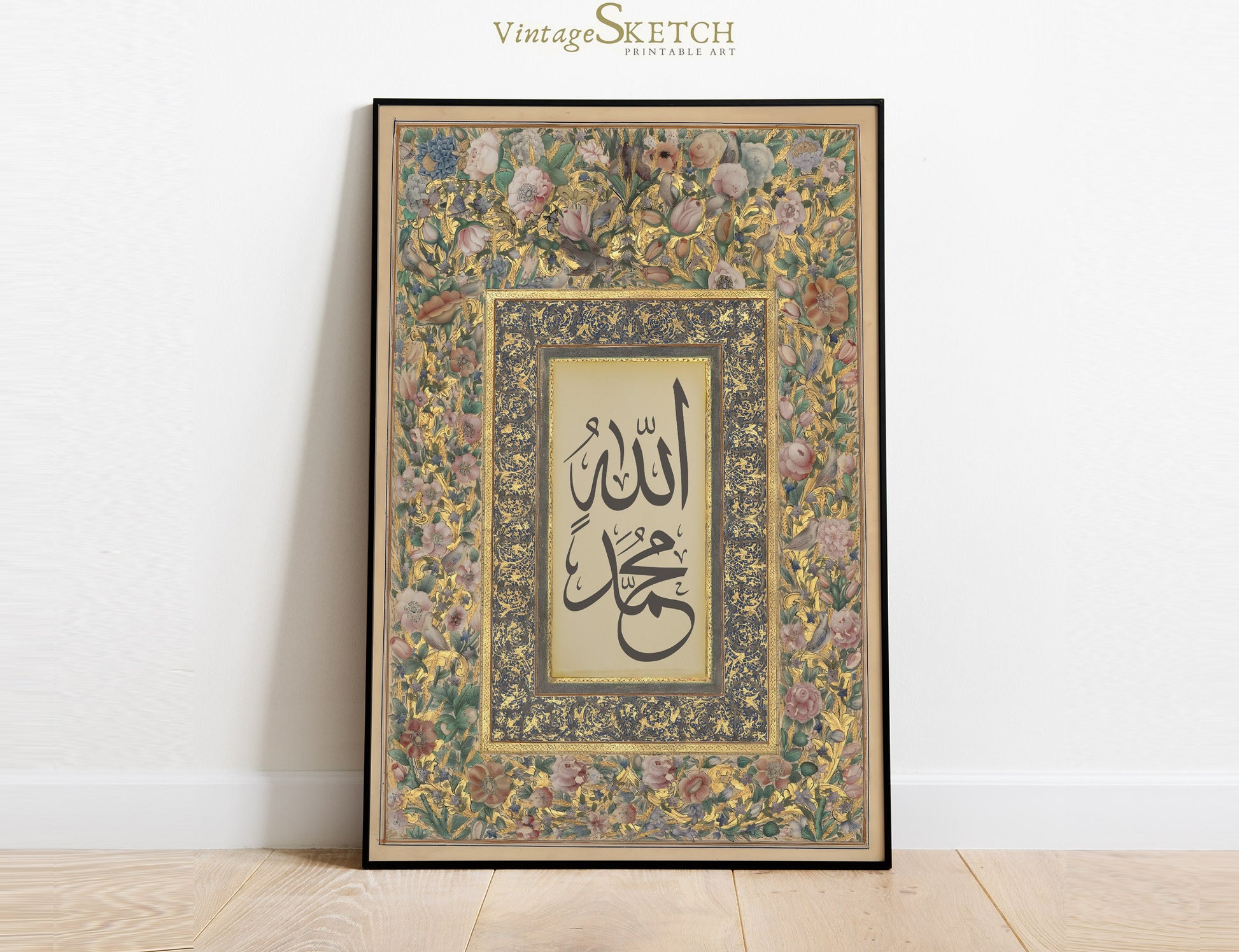 Wedding gift calligraphy wall decor in timeless style