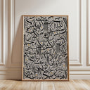 Surah Fatiha Arabic Calligraphy Art – Black on Beige