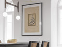 Vintage Islamic wall art with ornate Bismillah lettering
