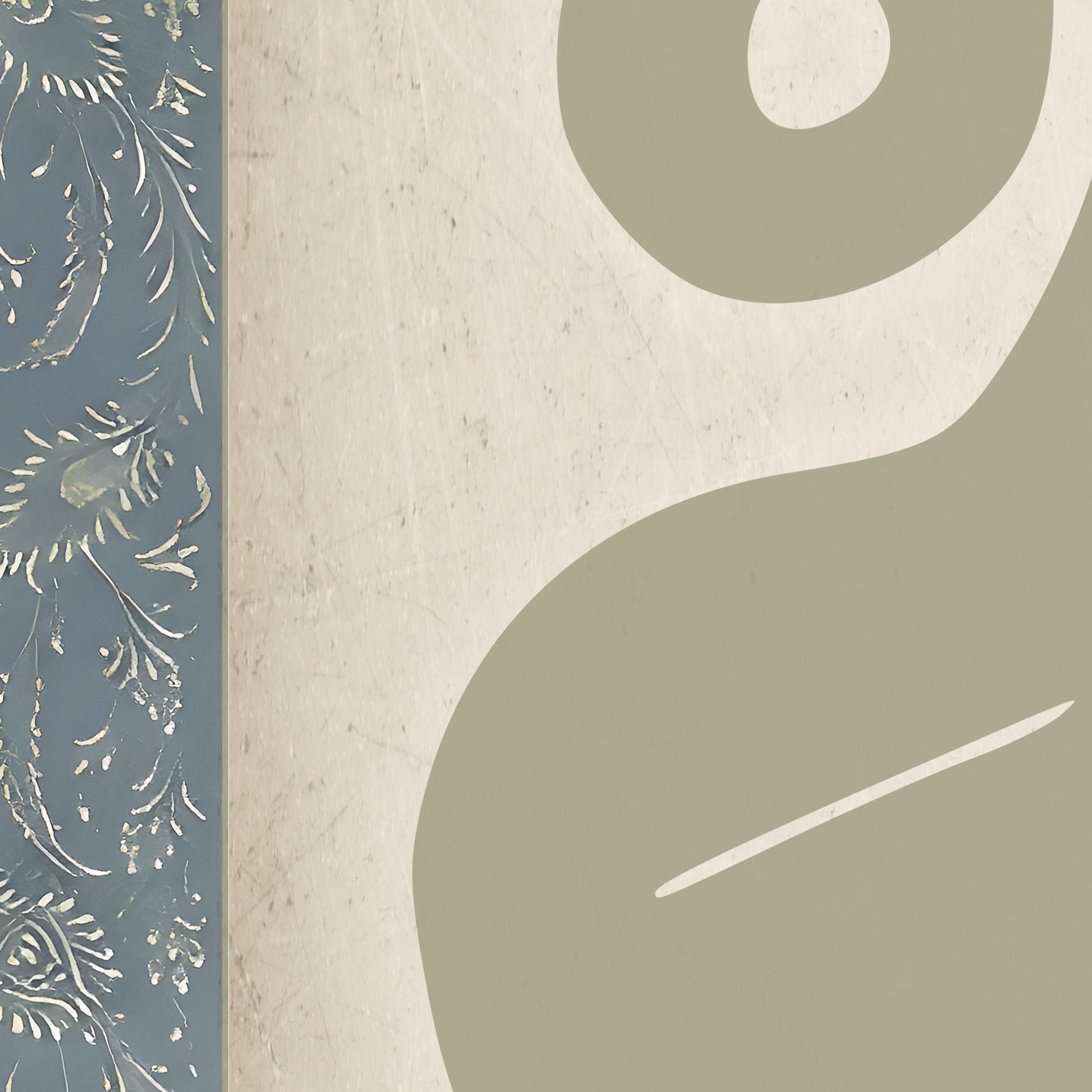 Framed style Maghrebi Shahada calligraphy wall decor