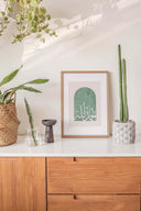 Islamic wall art poster with elegant calligraphy