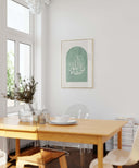 Modern Islamic poster with Sage Green tones