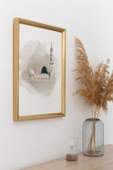 Neutral Islamic wall art suitable for living rooms and prayer spaces