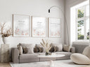 Close-up of Quran verse typography on wall art print