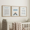 High-quality print wall art for nursery
