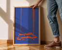 Patience is Beautiful Arabic wall art with pink and orange typography