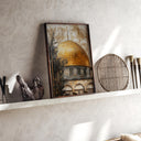 Dome of the Rock Palestinian art print for wall display