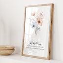 Islamic quotes wall art in a modern home decor setting
