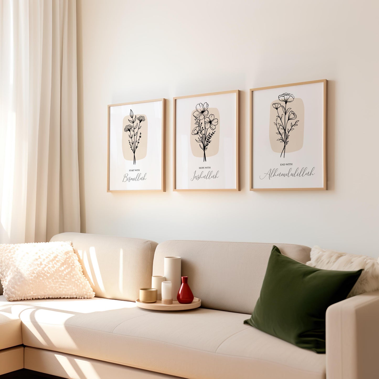 High-quality wall art showcasing traditional Islamic aesthetics