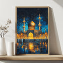 Imam Hussein Shrine composition close-up