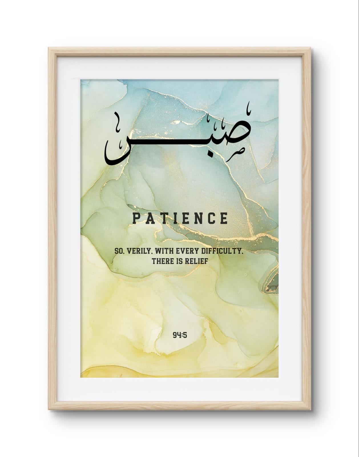 Contemporary Islamic art panels for wall display