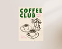 Charming wall art for coffee lovers in a kitchen or dining area