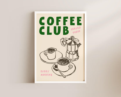 Thoughtful gift idea: coffee lover wall art for friends