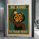 Decorative wall art for home office and wellness spaces