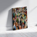 Unity and diversity motif in Abstract Islamic collection wall art