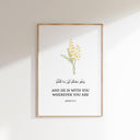 Quran verses wall art trio ready for framing