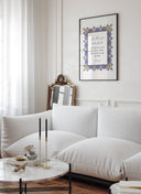Decorative Islamic poster suitable for hallway or study