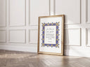 Muslim home decor Quran Verse 65:3 wall art